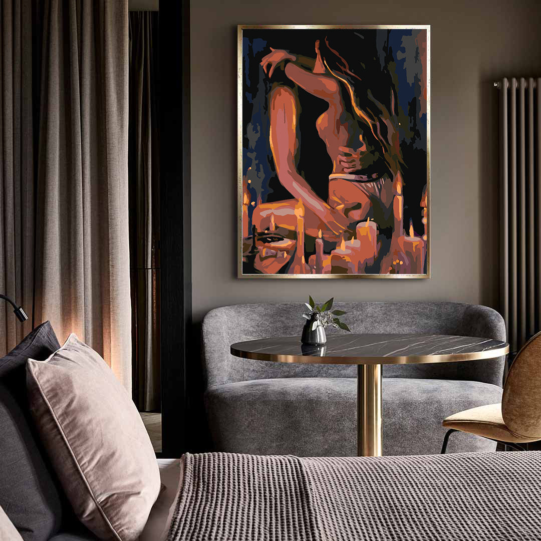 Painting by numbers - Love 4544
