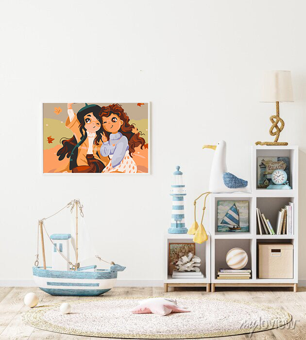Painting by numbers - Friendship 4545