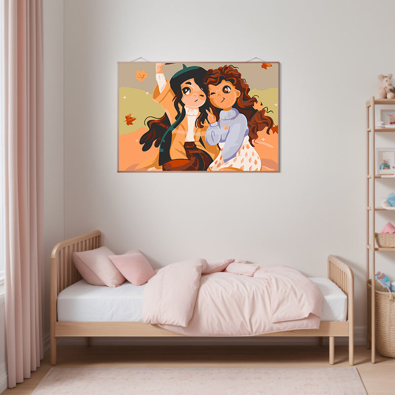 Painting by numbers - Friendship 4545