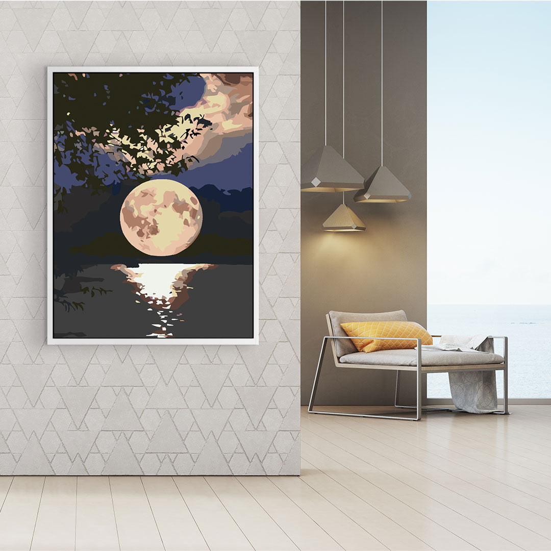 Pictura pe numere - Luna Plina Noaptea 4554