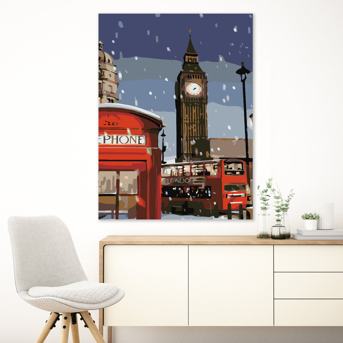 Pictura pe numere - Londra 4560