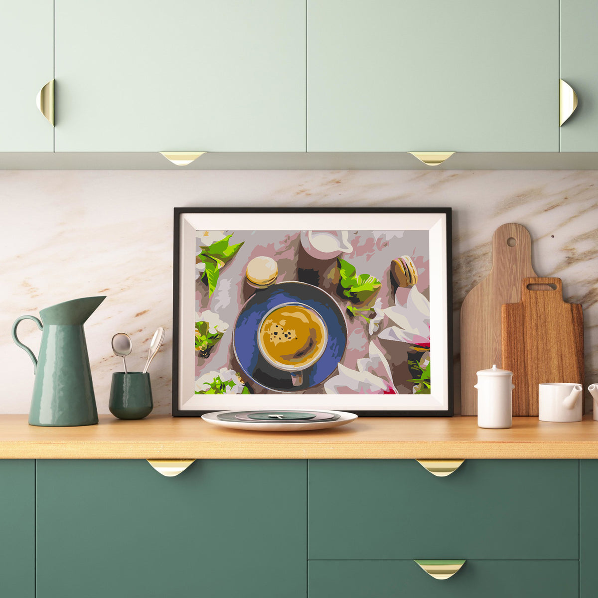Paint by numbers - Coffee and Sweets 4565