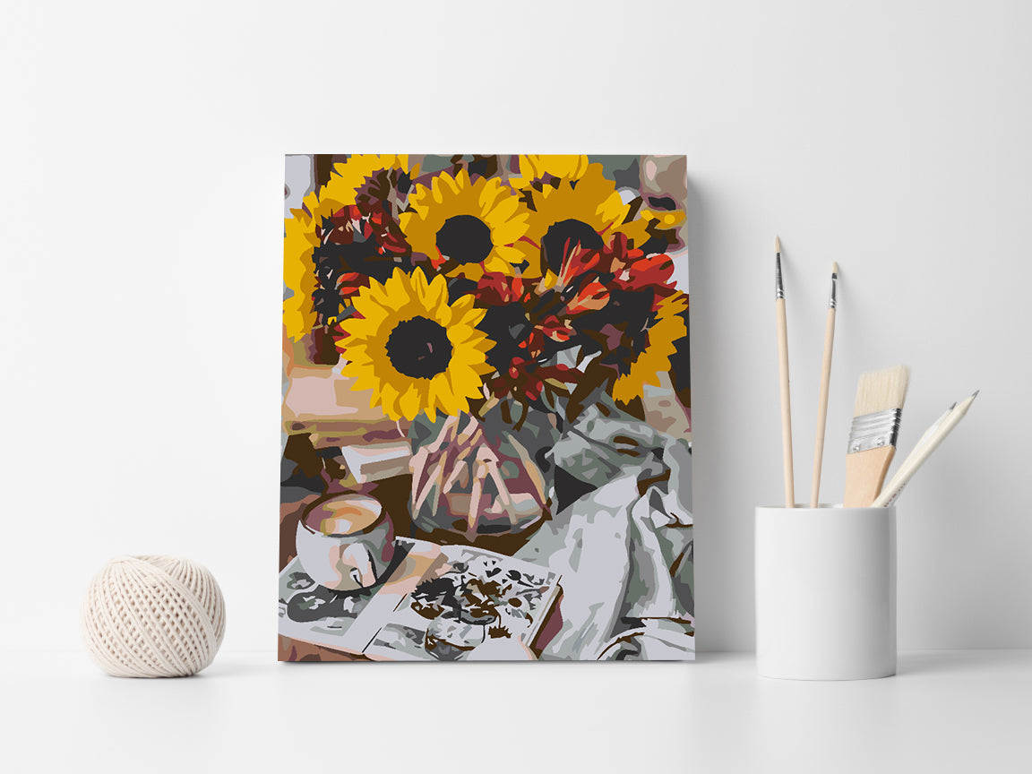 Paint by numbers - Sunflower 4566