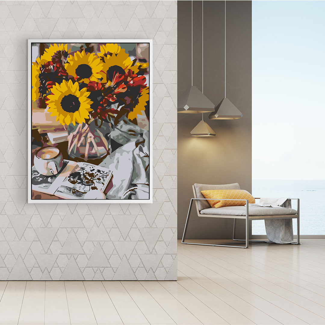 Paint by numbers - Sunflower 4566