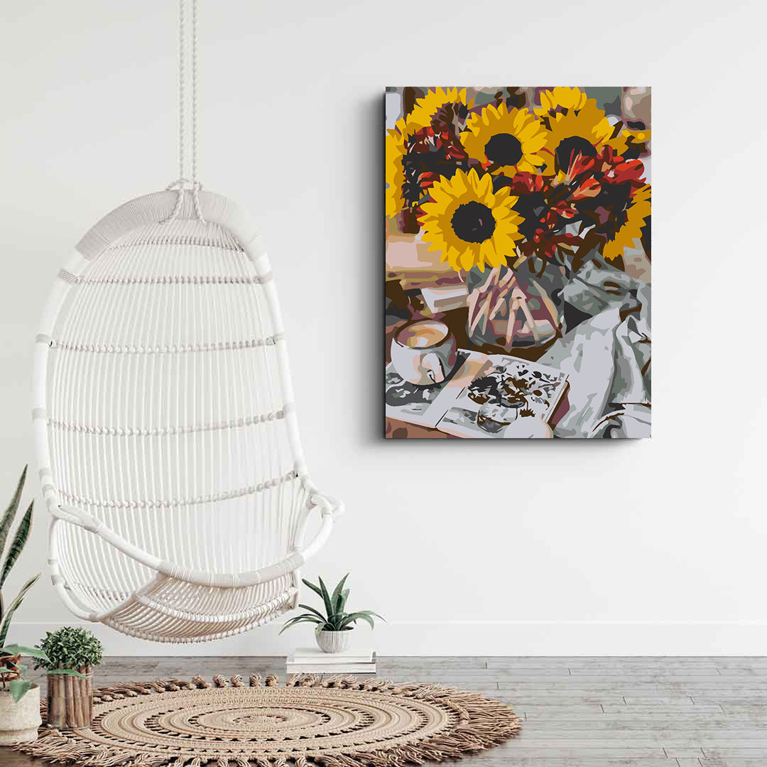 Paint by numbers - Sunflower 4566