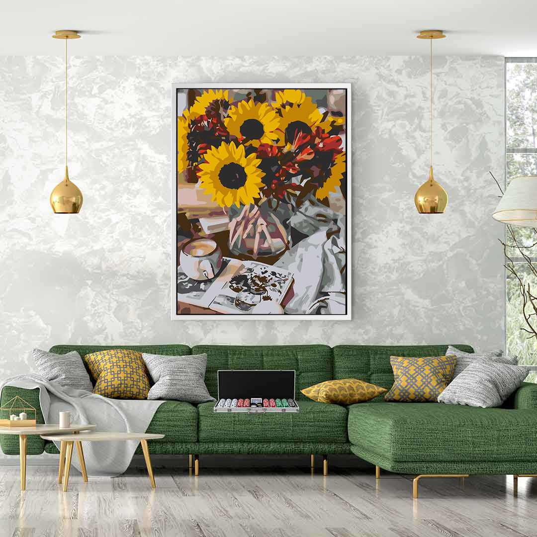 Paint by numbers - Sunflower 4566
