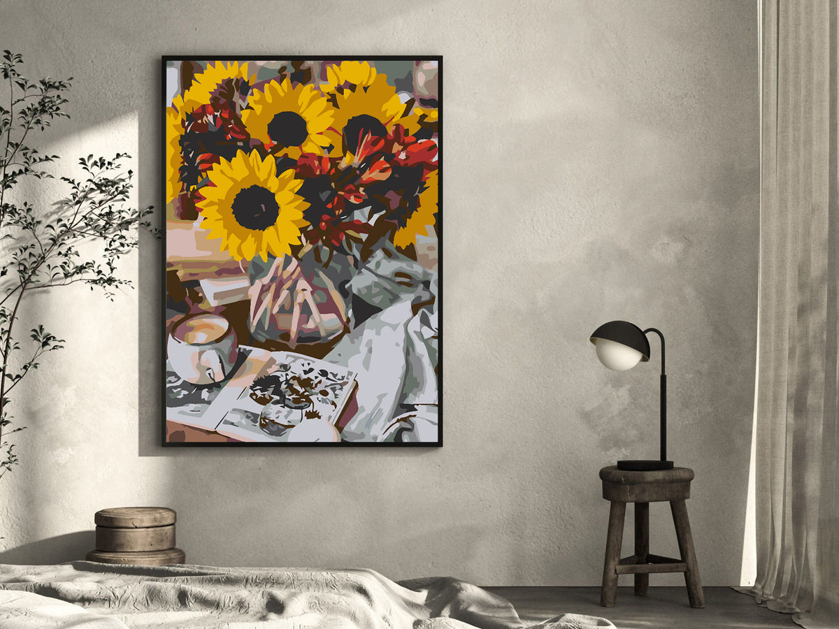 Paint by numbers - Sunflower 4566