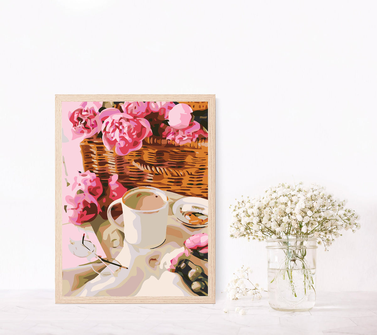 Pictura pe numere - Cafea si Dulciuri 4571