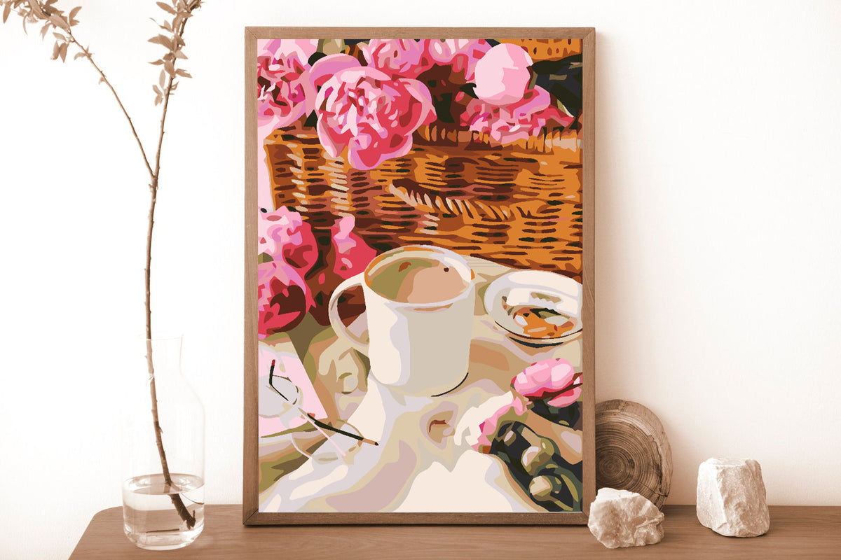 Pictura pe numere - Cafea si Dulciuri 4571