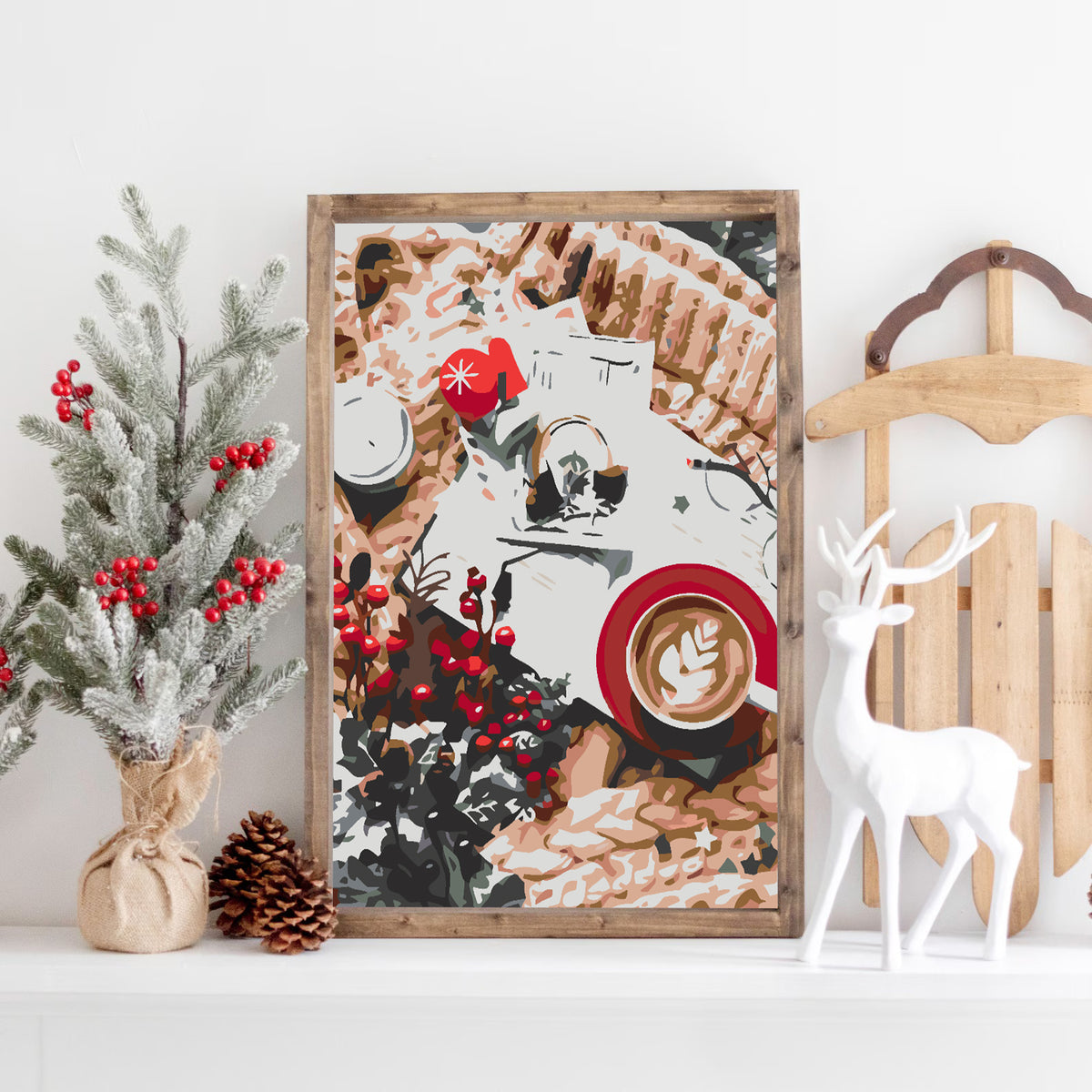 Paint by numbers - Christmas sweets 4572
