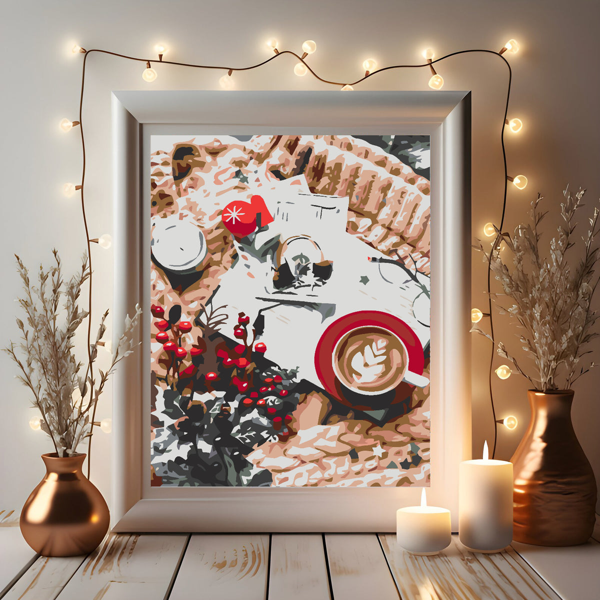Paint by numbers - Christmas sweets 4572