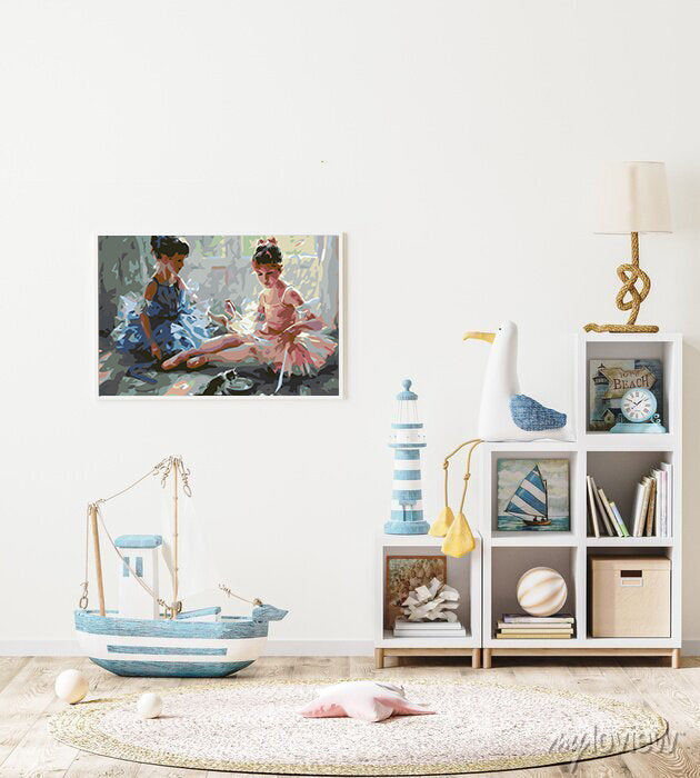 Paint by numbers - Two Ballerinas 4577