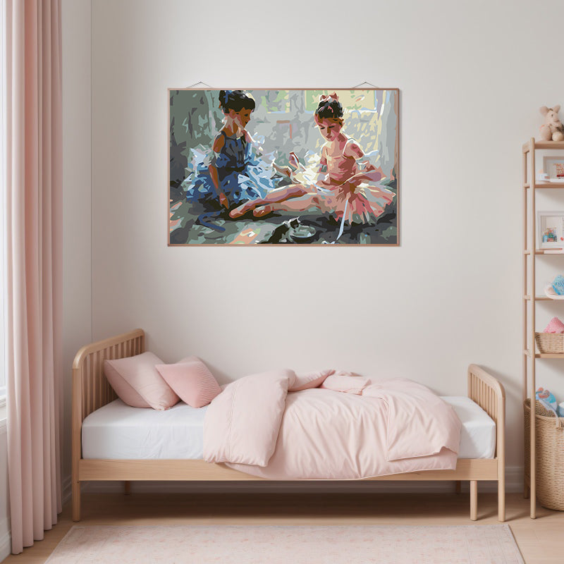 Paint by numbers - Two Ballerinas 4577