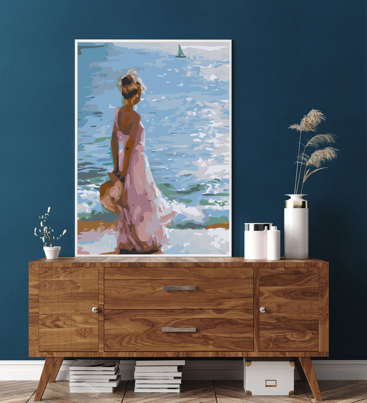 Paint by numbers - Woman at the Window 4579