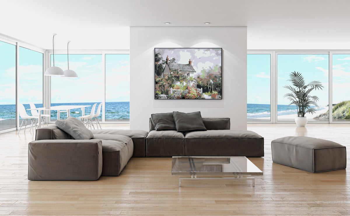 Pictura pe numere - Casa Peisaj 4584