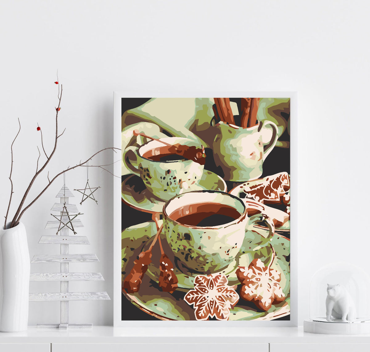 Paint by numbers - Christmas sweets 4593