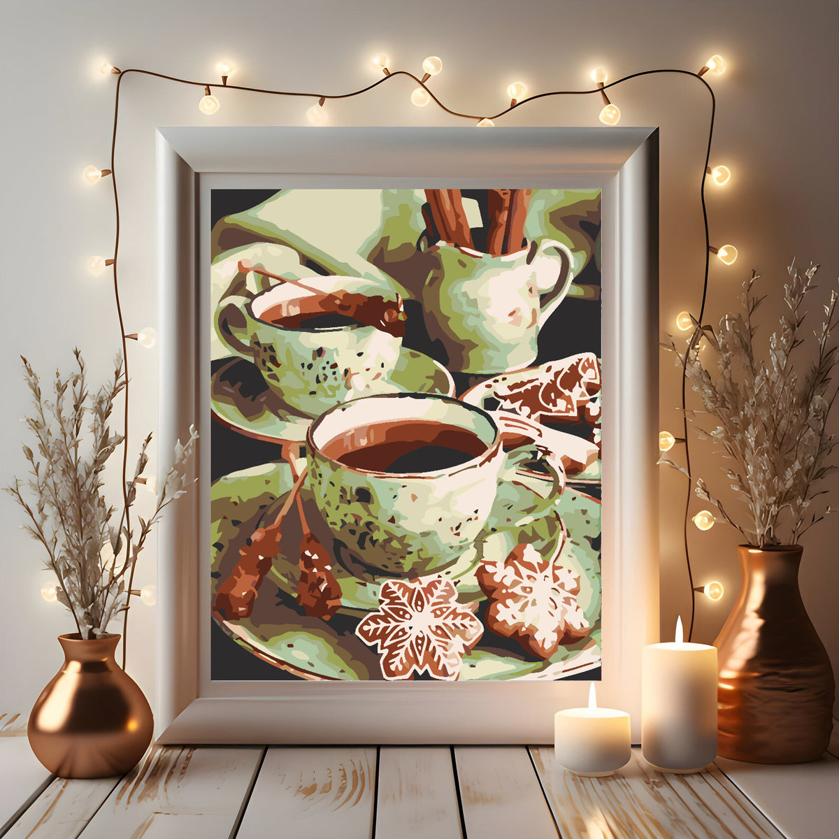 Paint by numbers - Christmas sweets 4593
