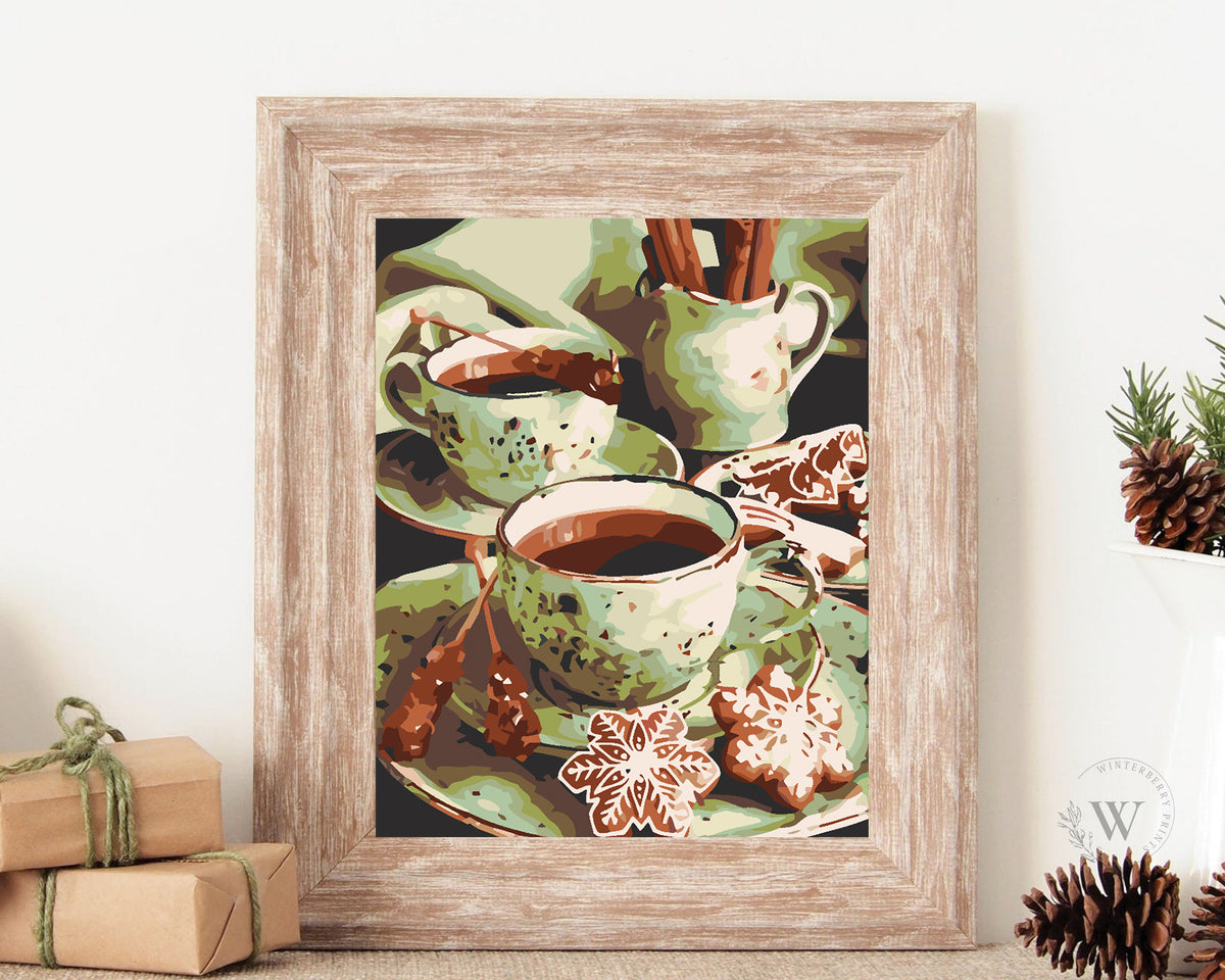 Paint by numbers - Christmas sweets 4593
