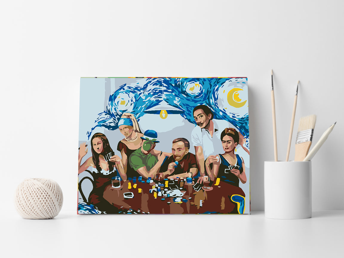 Paint by Numbers - Game Night 4596