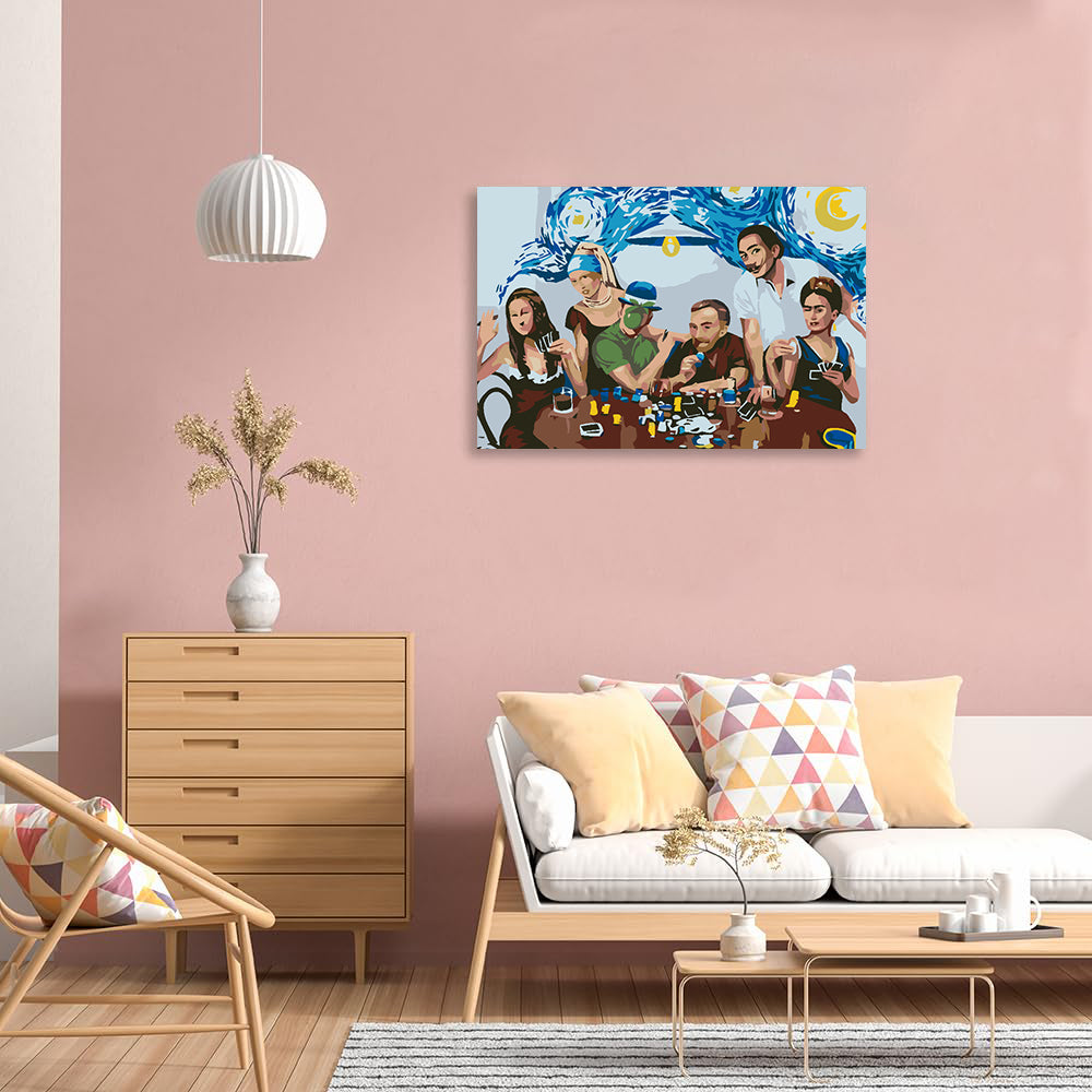 Paint by Numbers - Game Night 4596