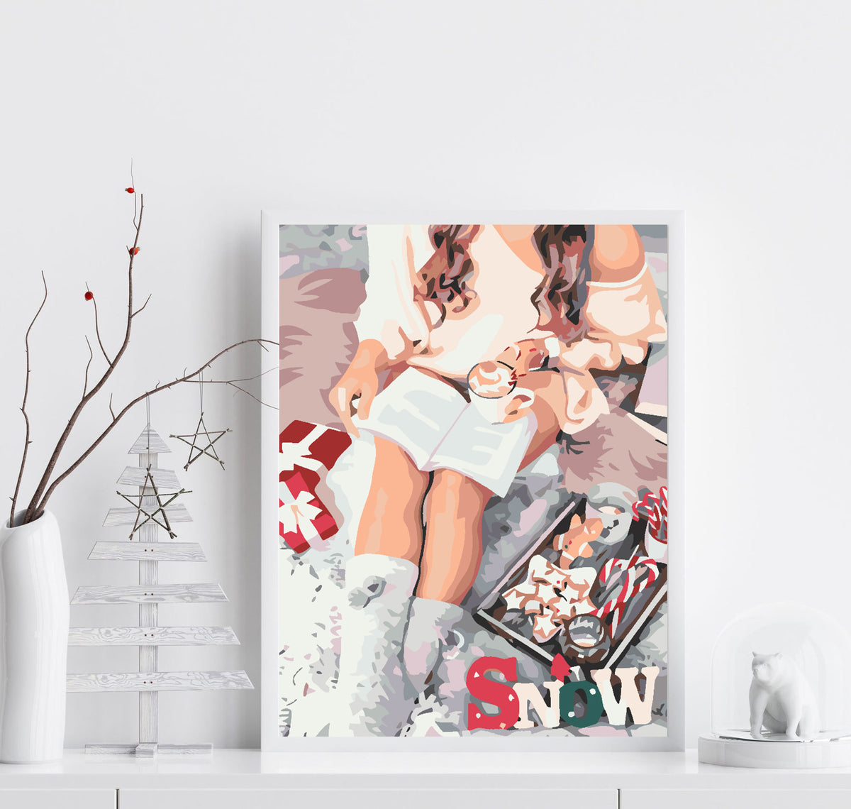 Paint by numbers - Winter Atmosphere 4599