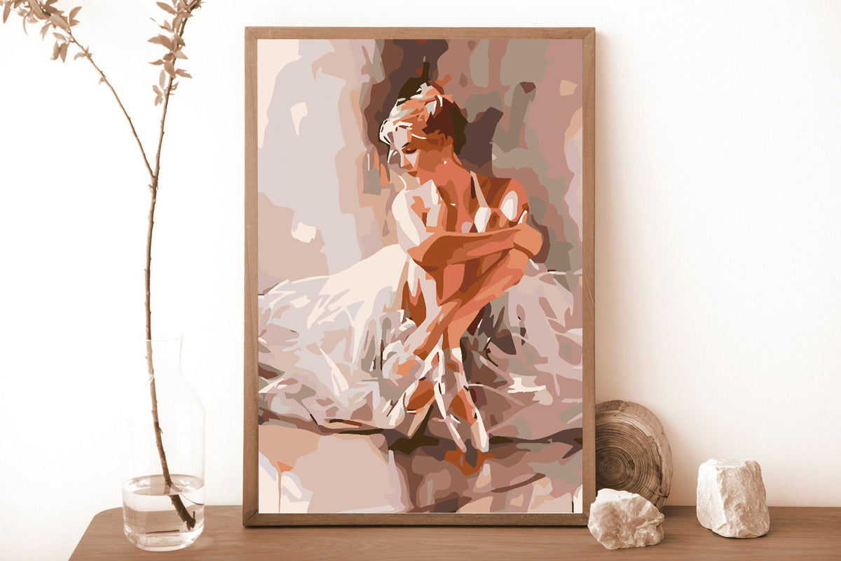 Рисуване по номера - Балерина 4602