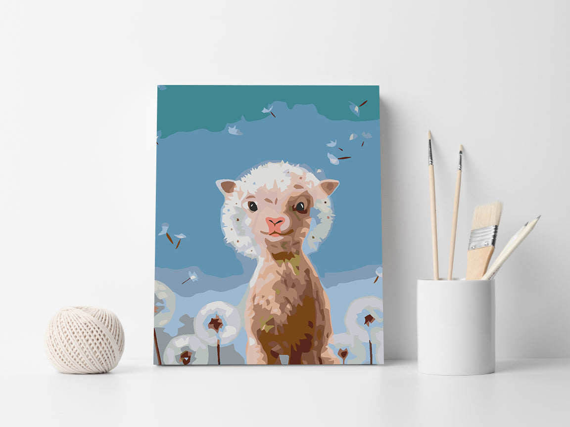 Paint by numbers - Little Lamb 4603