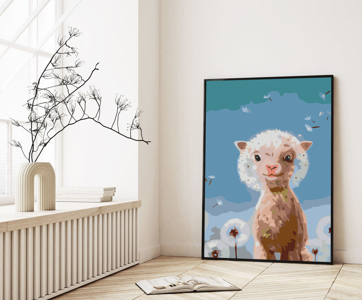 Paint by numbers - Little Lamb 4603