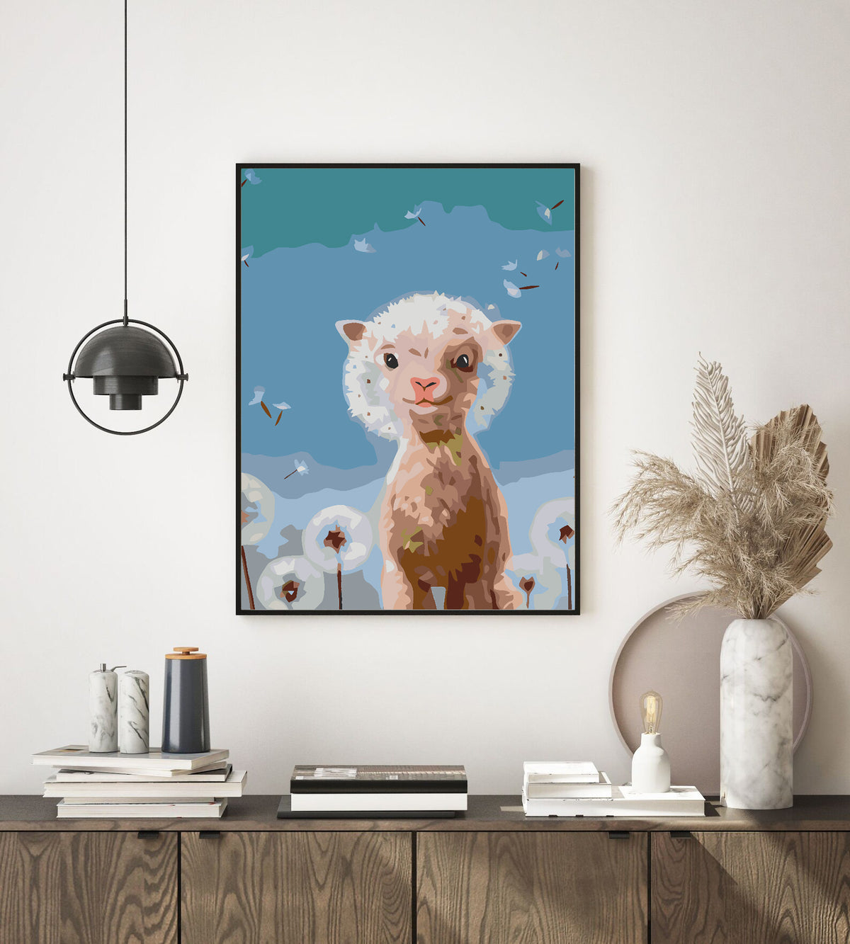 Paint by numbers - Little Lamb 4603
