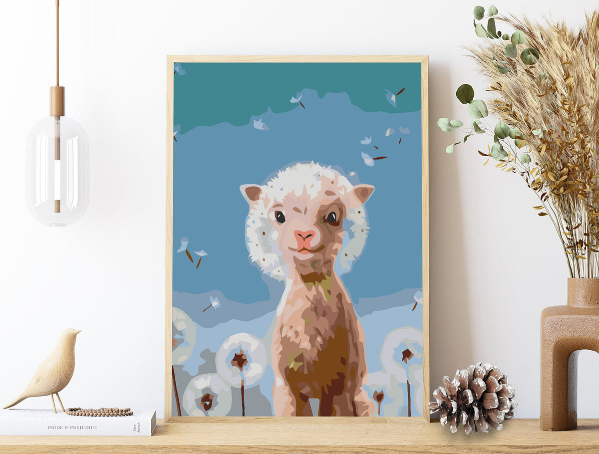 Paint by numbers - Little Lamb 4603