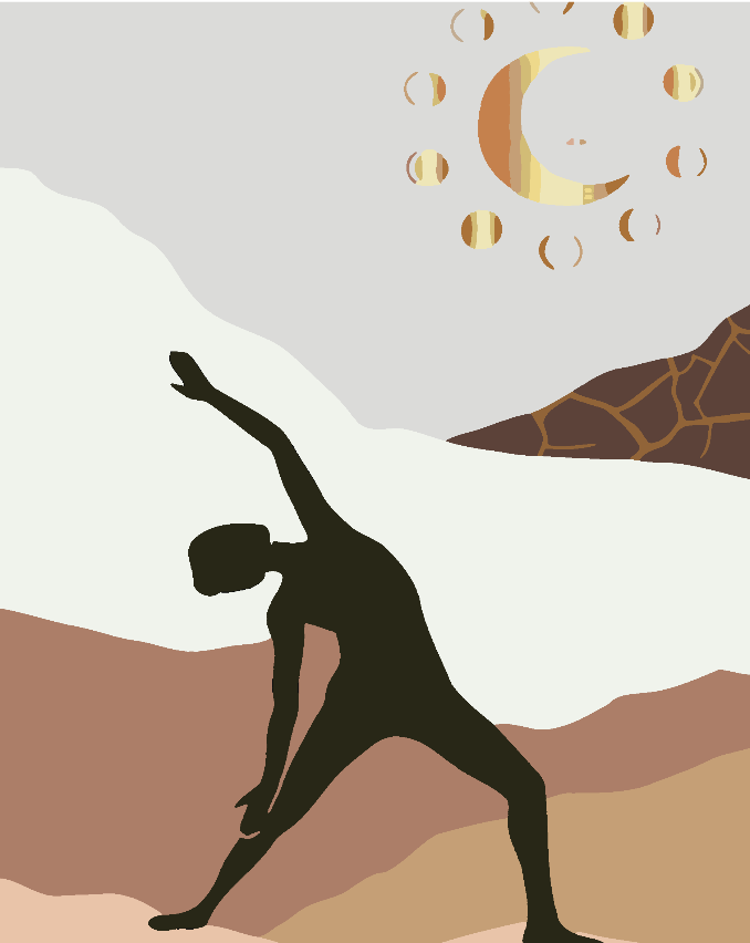 Painting by numbers - Yoga 4607