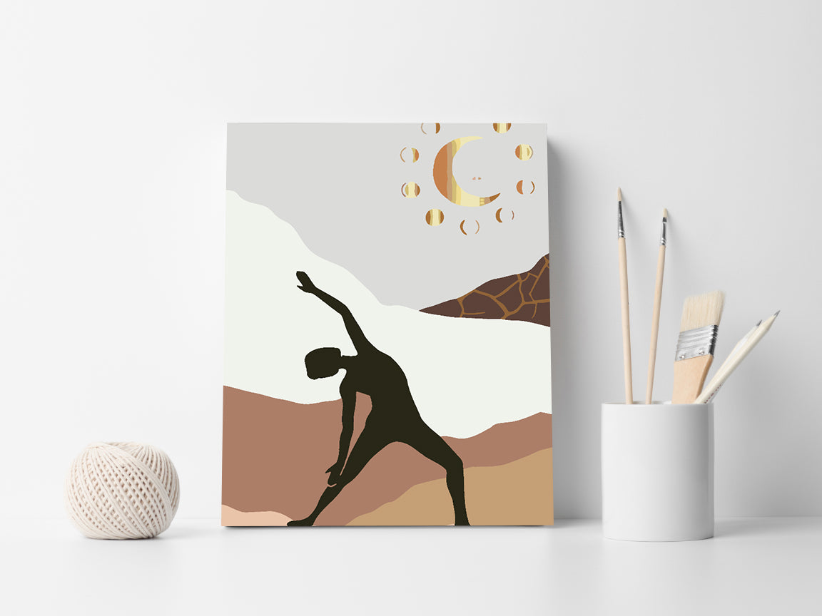 Painting by numbers - Yoga 4607