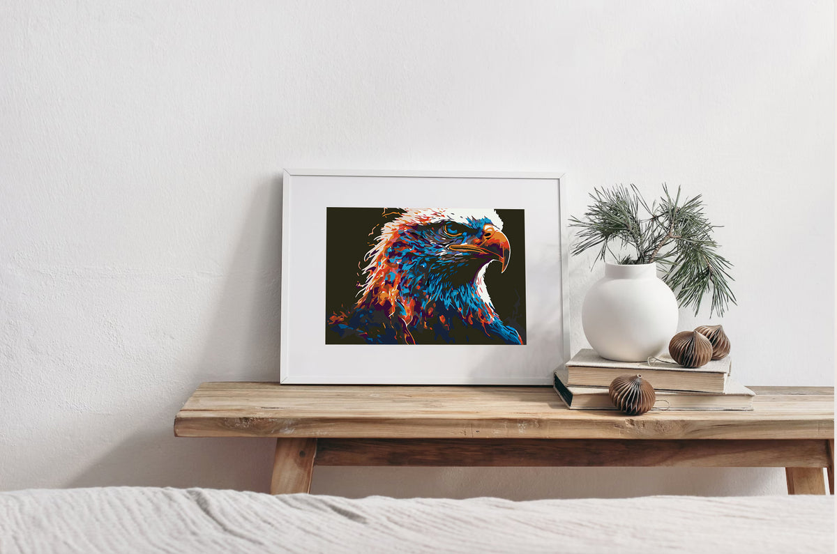 Painting by numbers - Vulture Portrait 4611