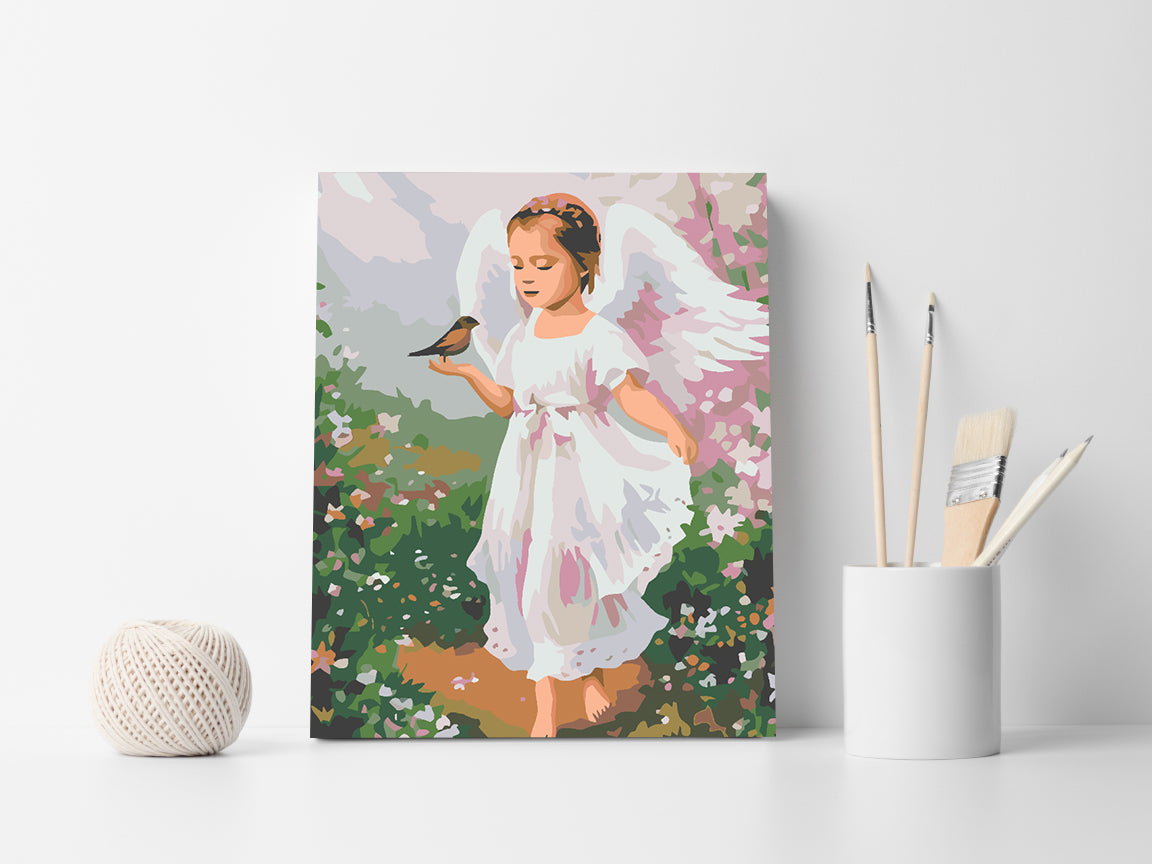Painting by numbers - Little Angel 4613