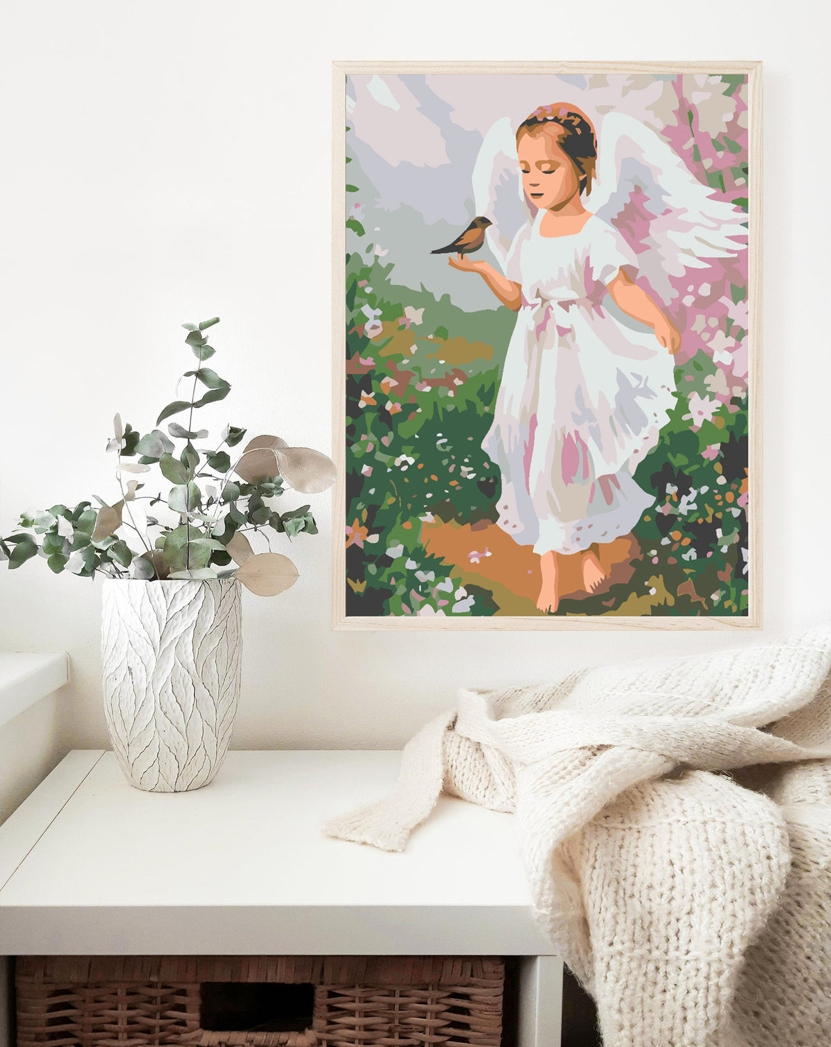 Painting by numbers - Little Angel 4613