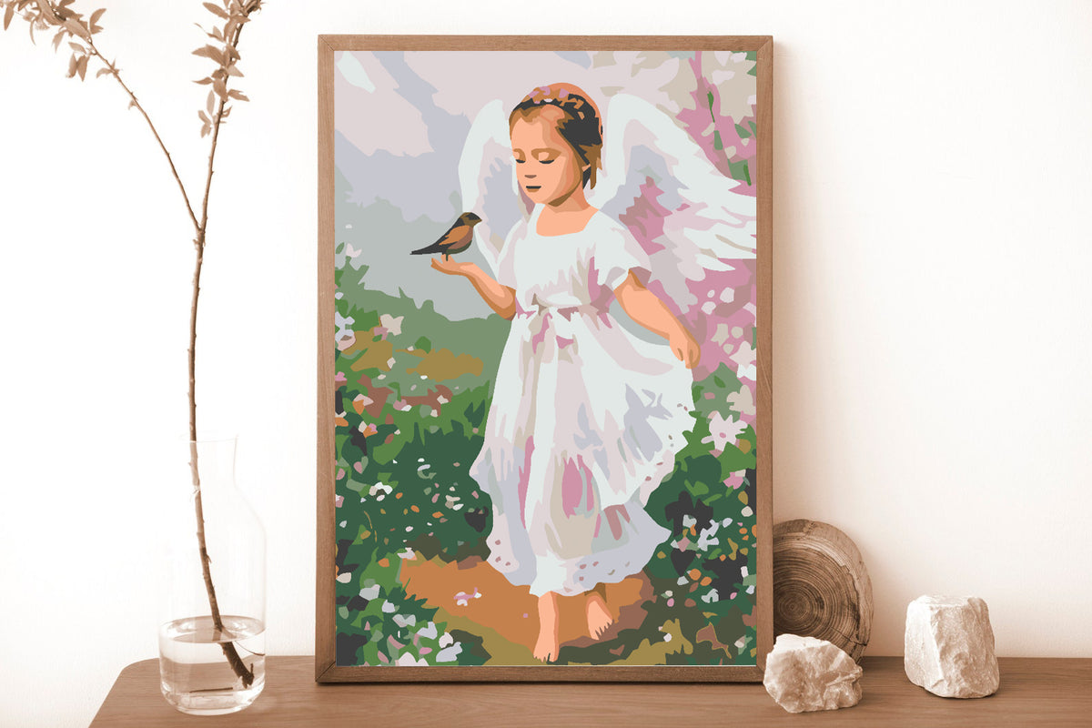 Painting by numbers - Little Angel 4613