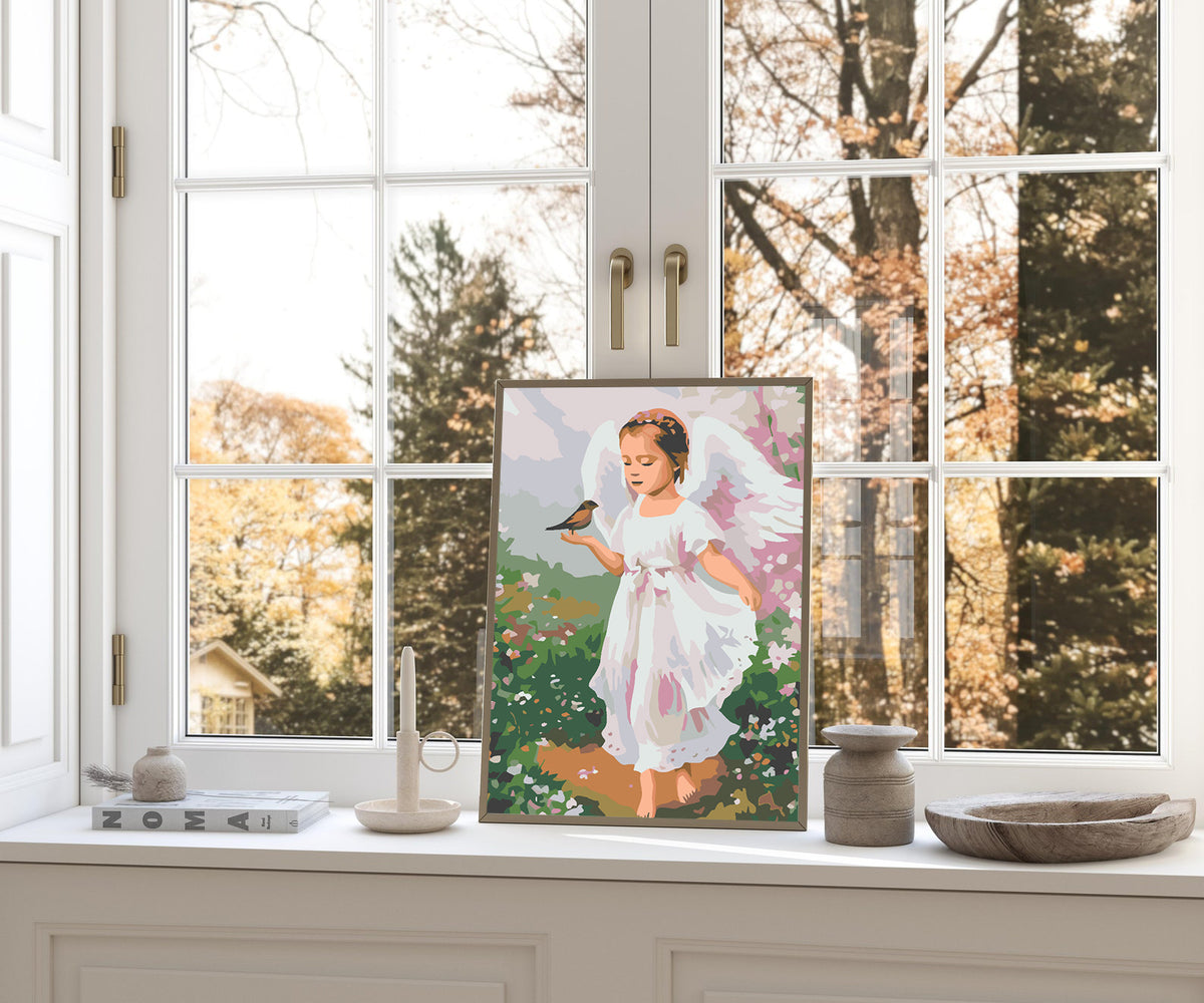 Painting by numbers - Little Angel 4613