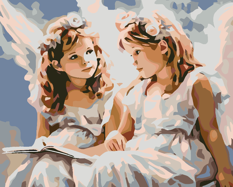 Paint by numbers - Little Angels 4614