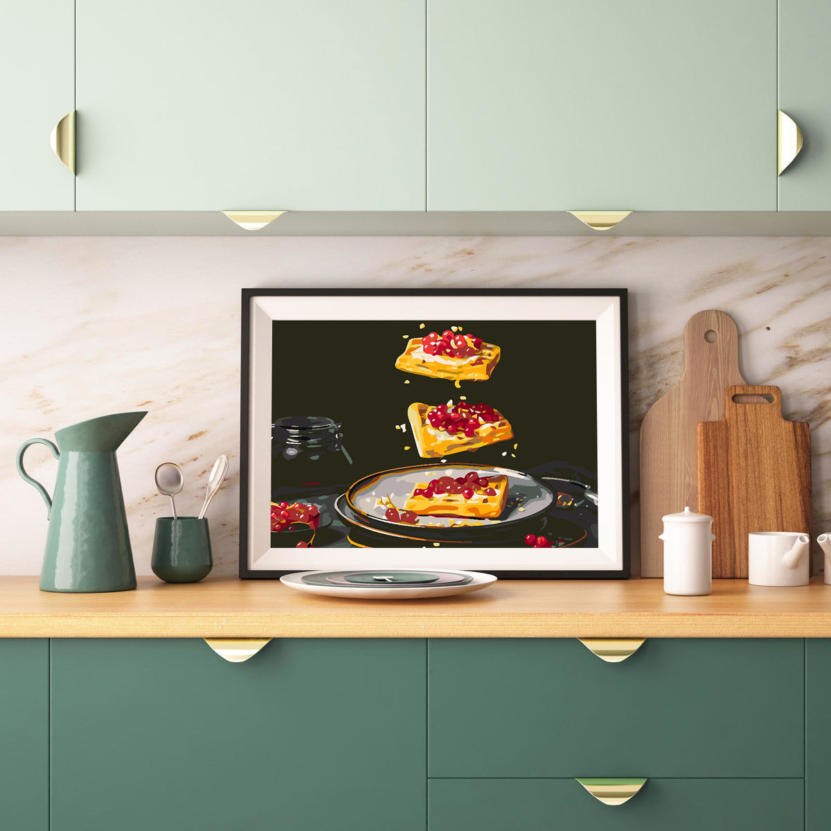 Paint by numbers - Pancakes 4620
