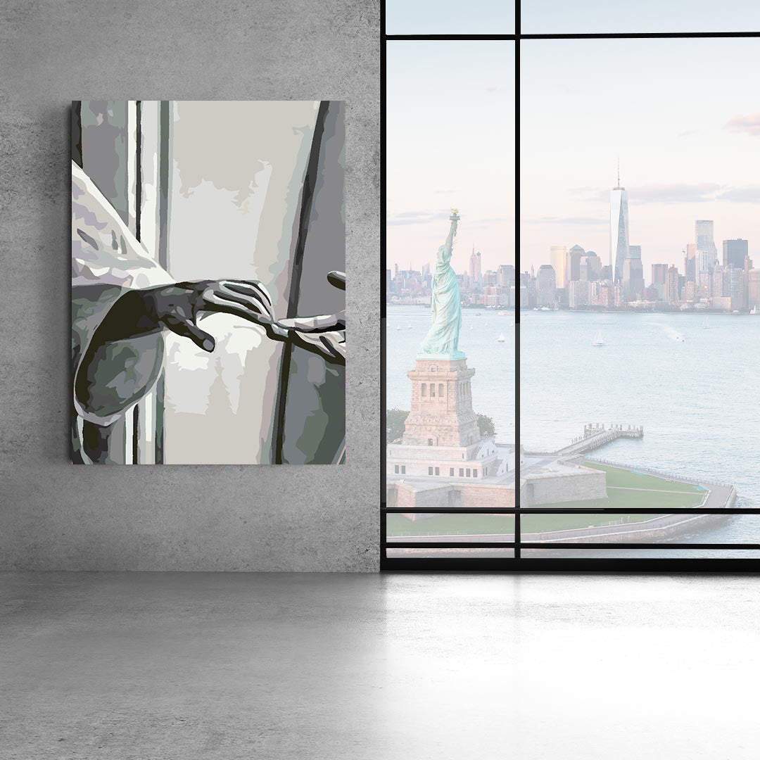Paint by numbers - Love Black and White 4625