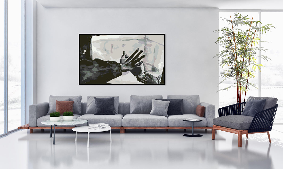 Paint by numbers - Love Black and White 4626