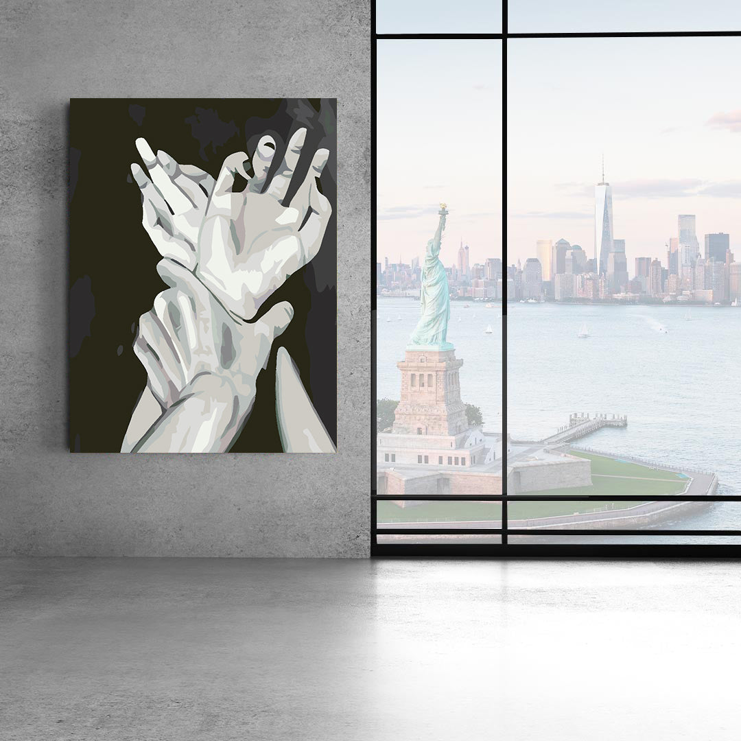 Paint by numbers - Love Black and White 4631