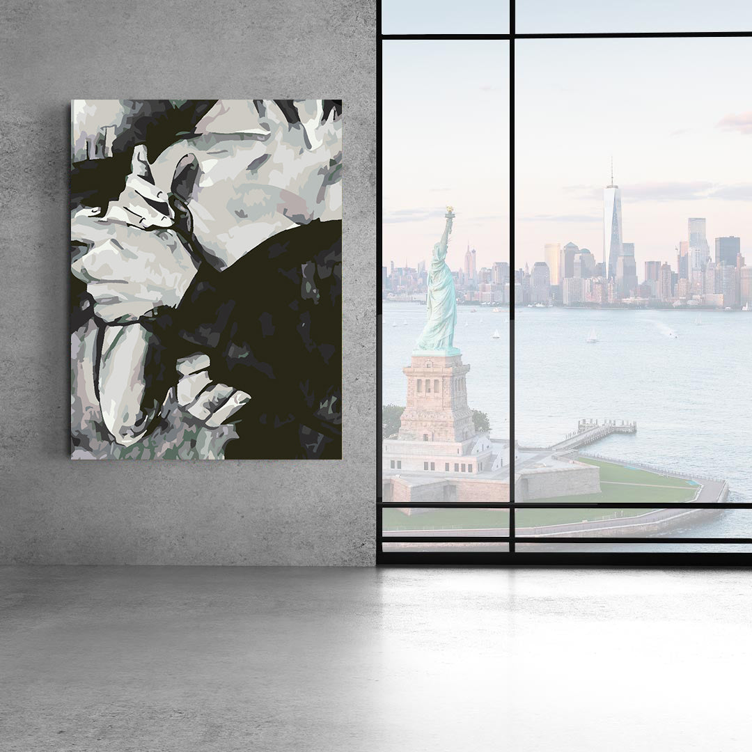 Paint by numbers - Love Black and White 4632