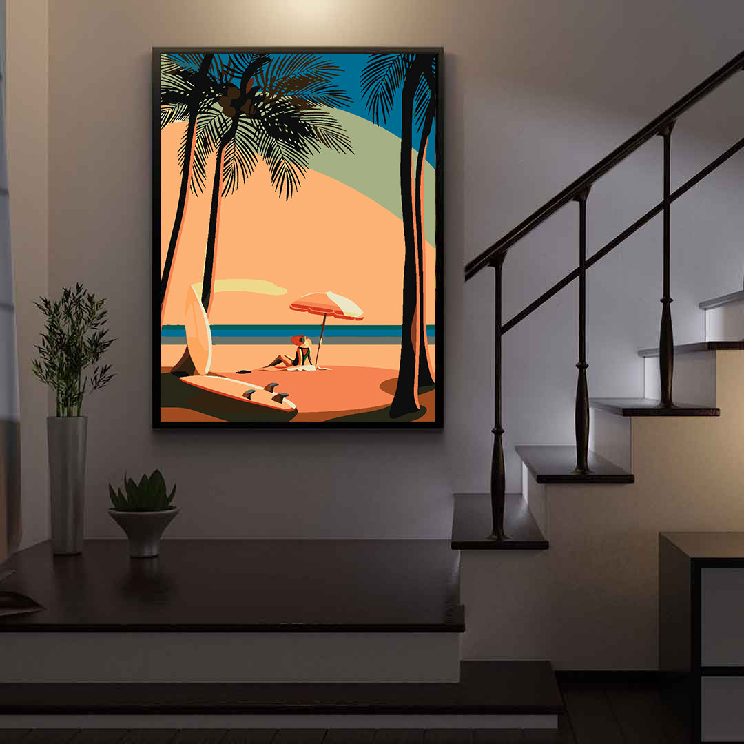 Pictura pe numere - La Plaja 4634