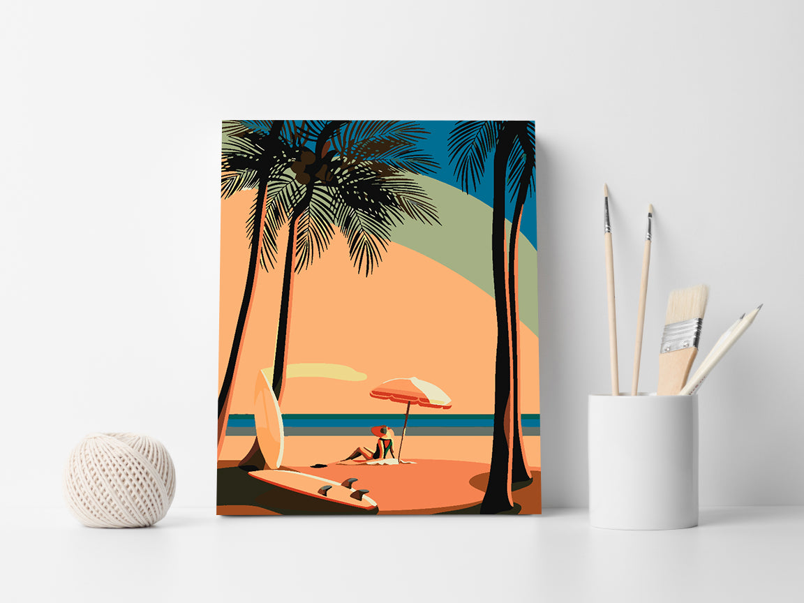 Pictura pe numere - La Plaja 4634