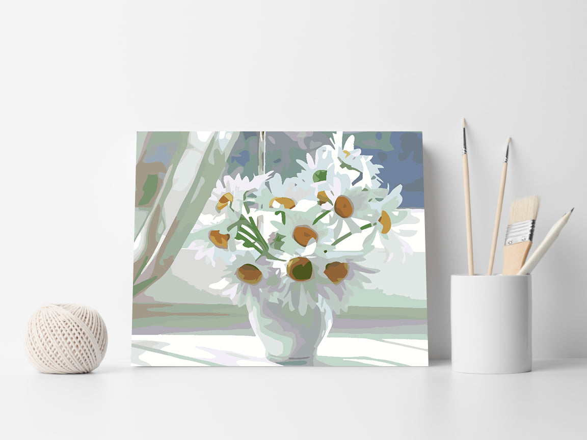 Painting by numbers - Flowers 4637