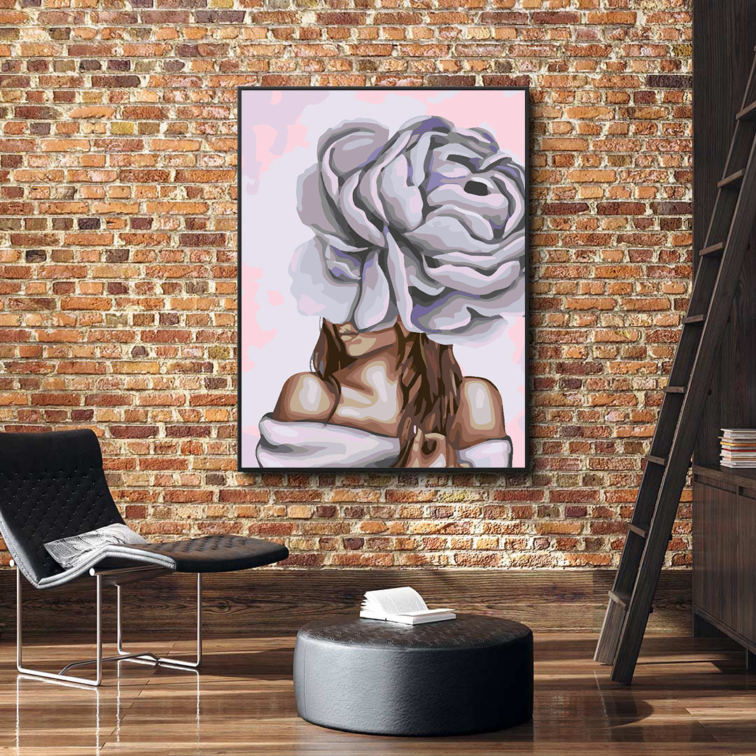Painting by numbers - Flower Head 4650