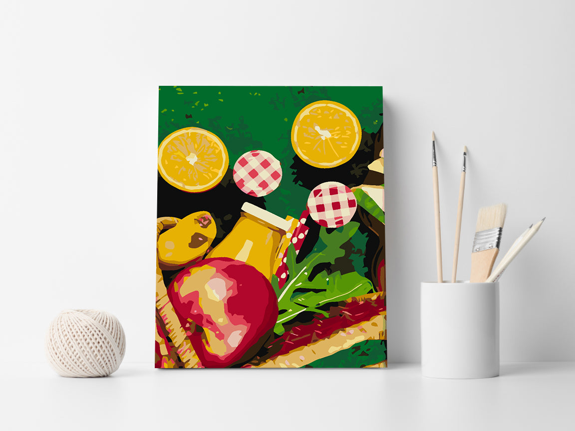 Paint by numbers - Delicious Picnic 4653