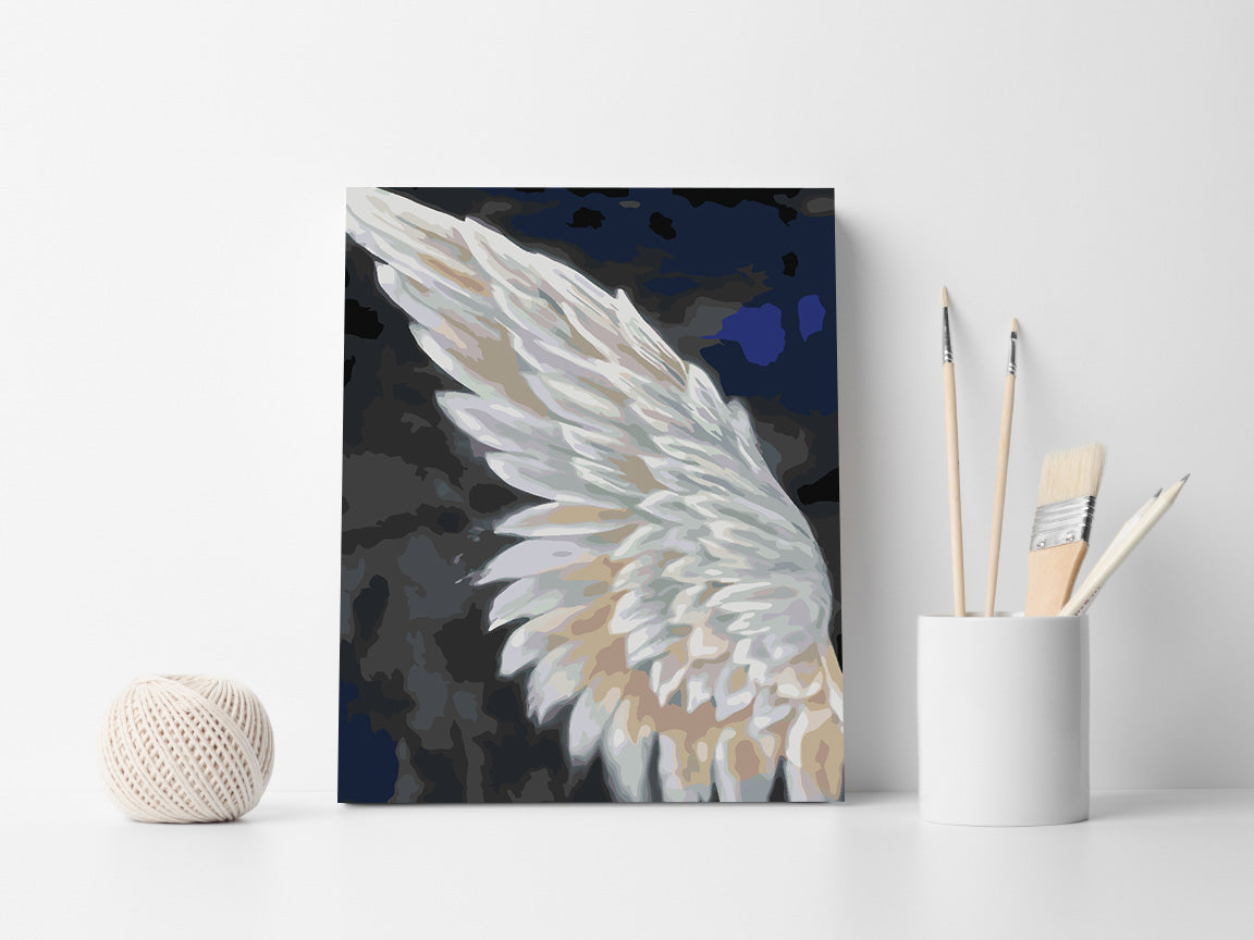 Pictura pe numere - Aripa Alba 4658