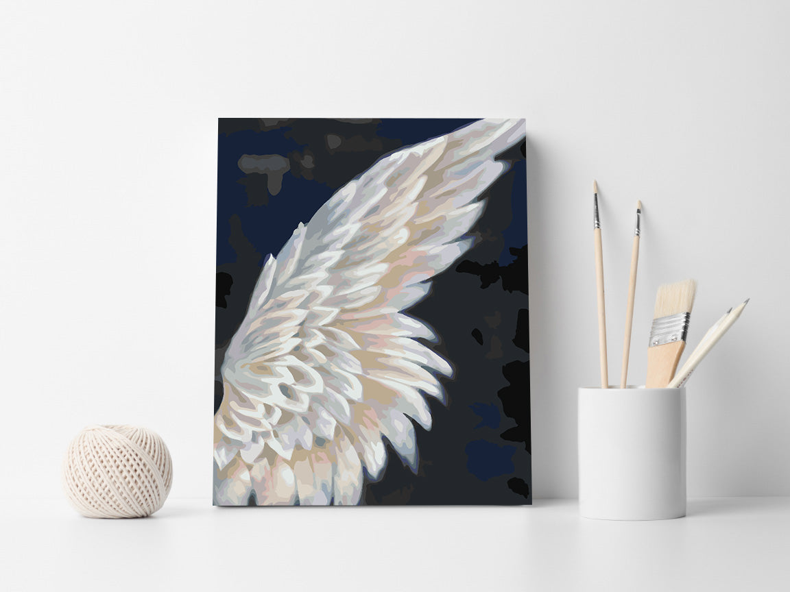 Pictura pe numere - Aripa Alba 4659